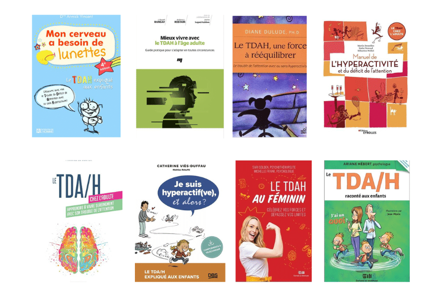 Notre sélection de meilleurs livres sur le TDAH chez l'enfant et l'adulte